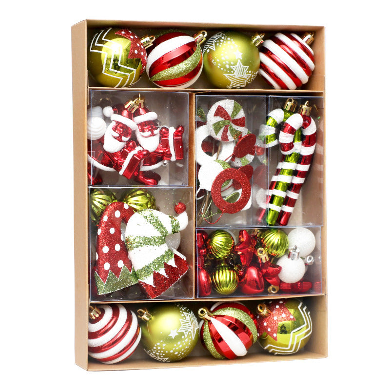 Christmas ornament, Hanging Decoration for Xmas Tree, 50 count