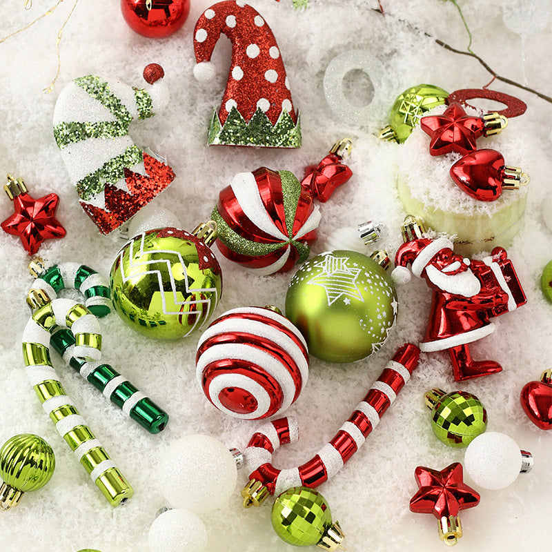 Christmas ornament, Hanging Decoration for Xmas Tree, 50 count