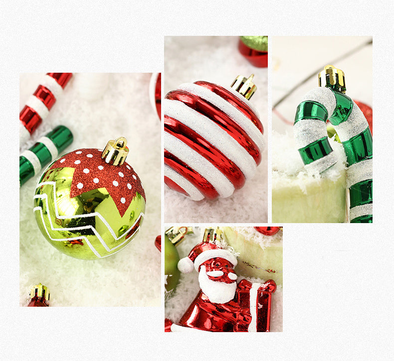 Christmas ornament, Hanging Decoration for Xmas Tree, 50 count