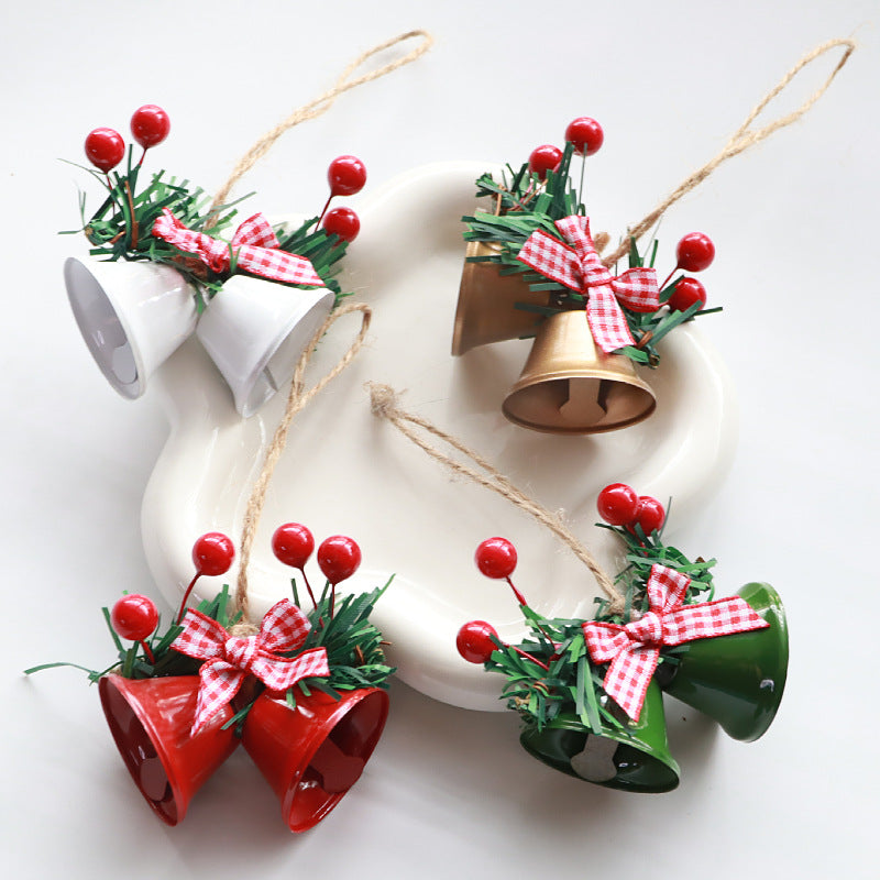 Christmas Bells, Decorative hanging Bells for Xmas Trees 8 count/set