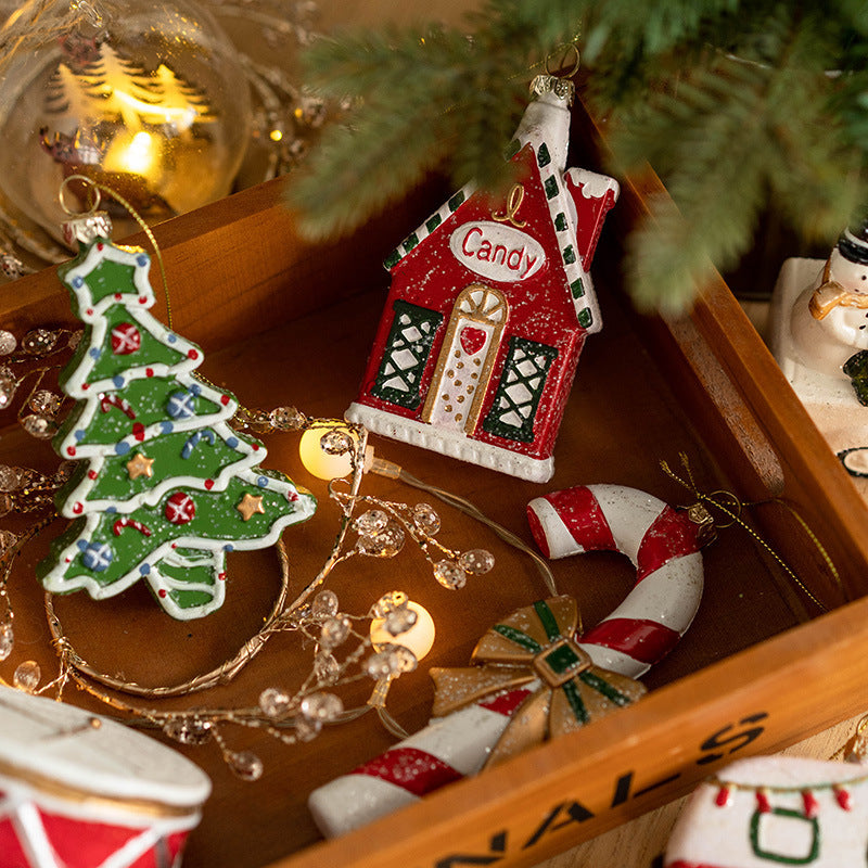 Christmas ornament, Hanging Decoration for Xmas Tree House Indoor Outdoor