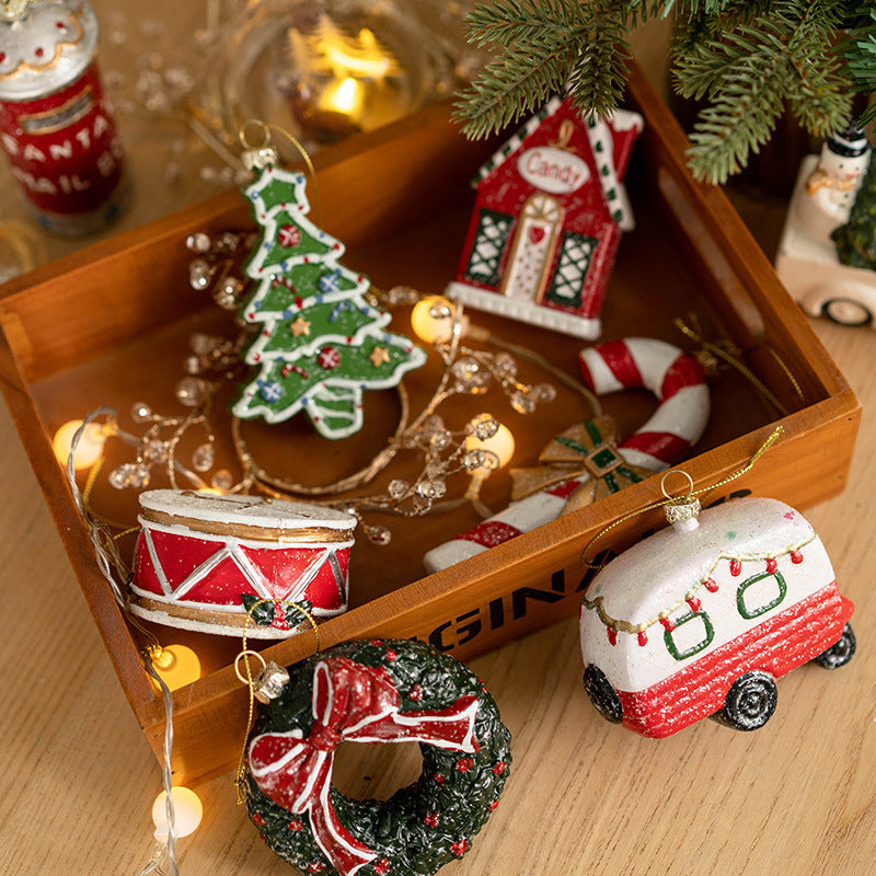 Christmas ornament, Hanging Decoration for Xmas Tree House Indoor Outdoor