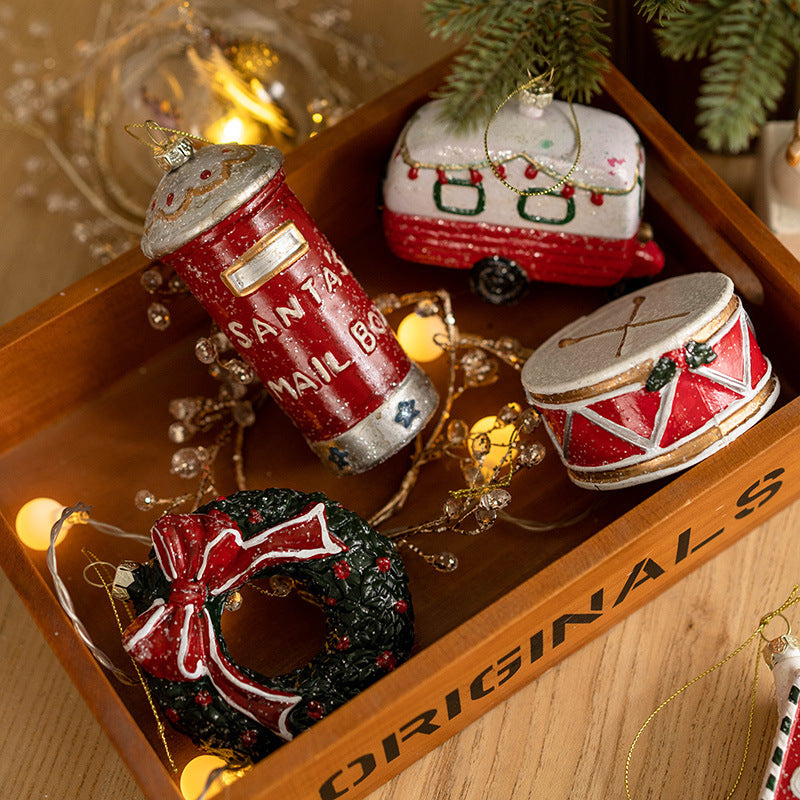 Christmas ornament, Hanging Decoration for Xmas Tree House Indoor Outdoor