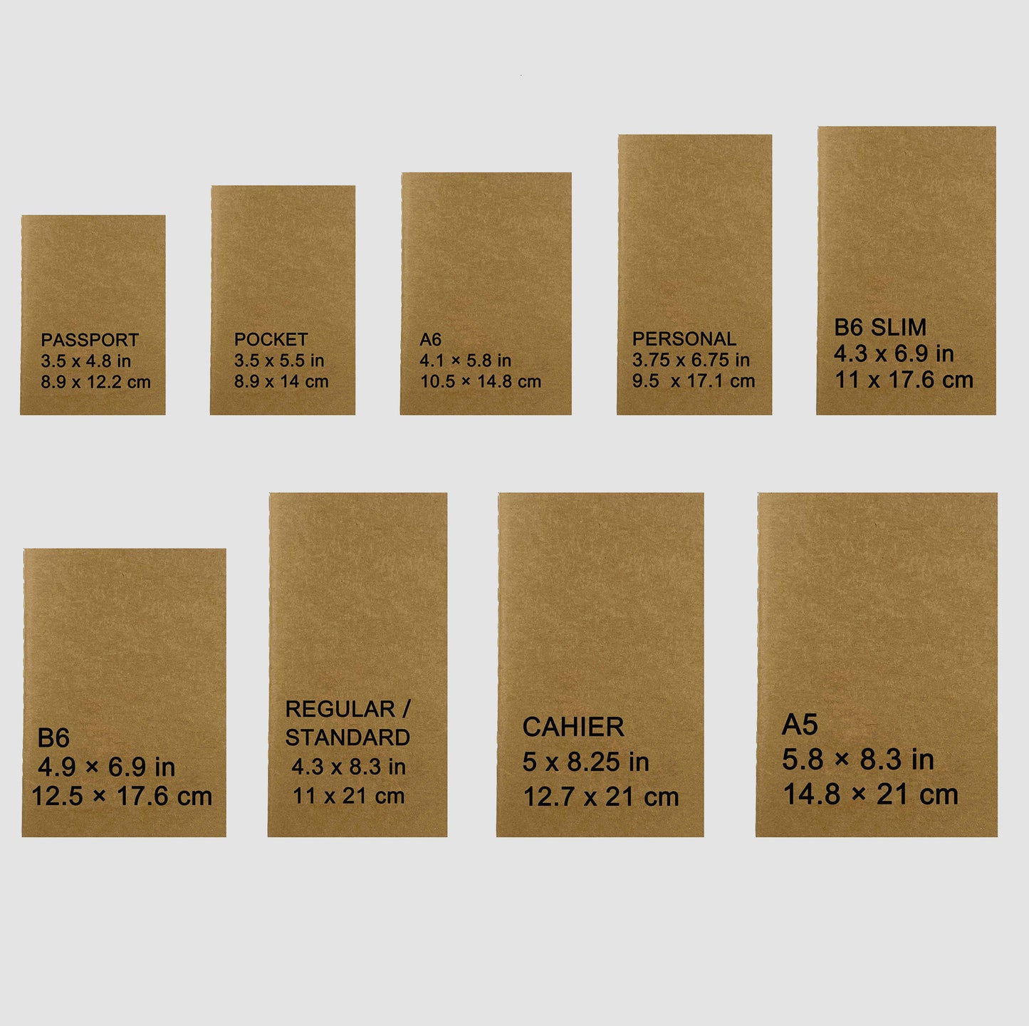 Jul - Dec 2026 Weekly & Monthly Calendar Refills, Travelers Notebook Inserts