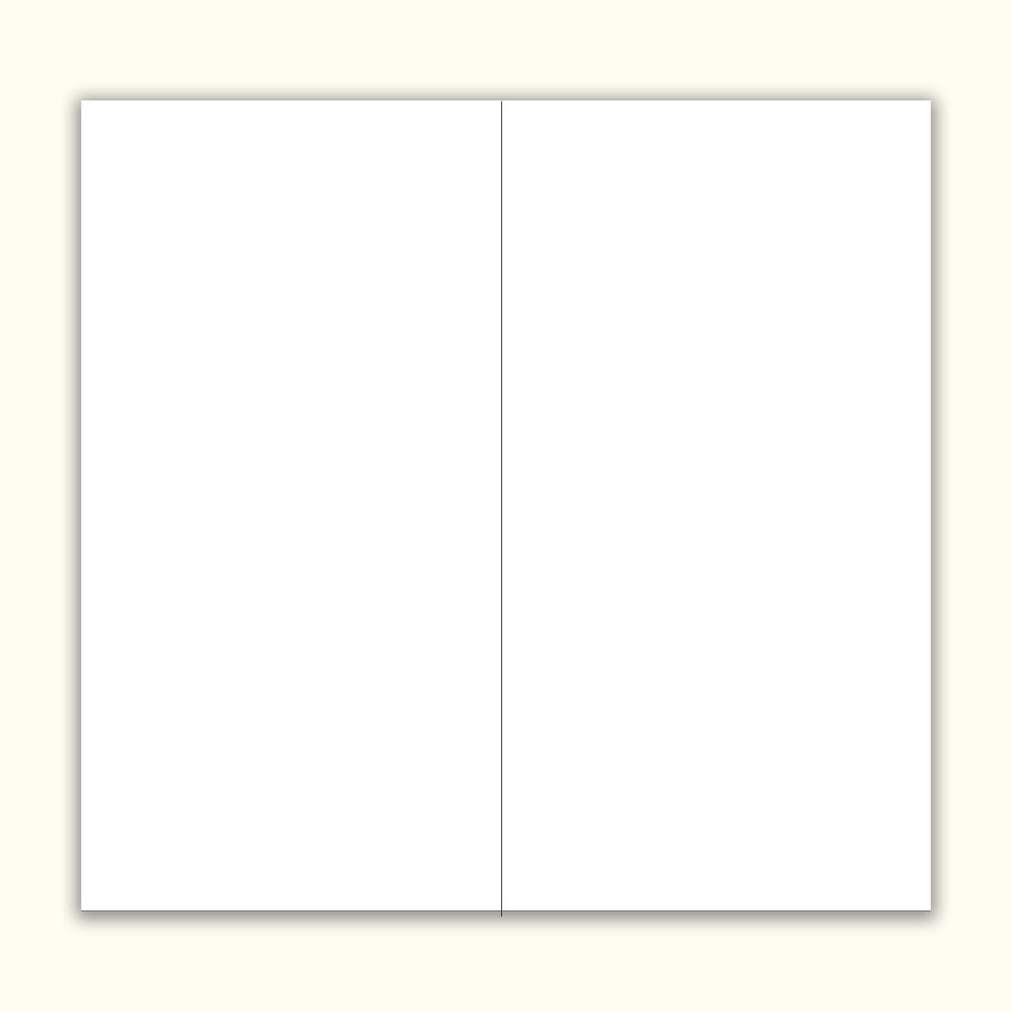 Travelers Notebook Inserts, Blank Pages