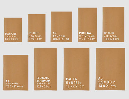 Jan 2026 - Dec 2027 Monthly Refills, Travelers Notebook Inserts, Monthly Calendar & Important Dates & Dotted & Line