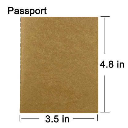 3pcs Travelers Notebook Inserts Line Paper, Journal Refills Passport 3.5 x 4.8