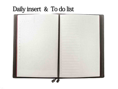 A5 Budget Planner Organizer, Journal Notebook, Achieve Goals - Improve Productivity